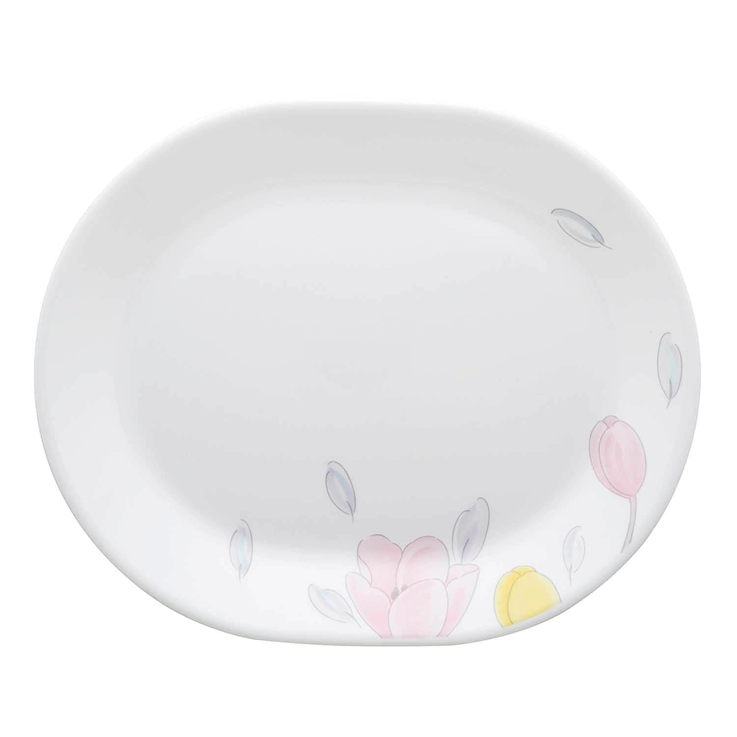 Corelle Livingware Plus Elegance 31 cm Oval Serving Platter Pack of 1