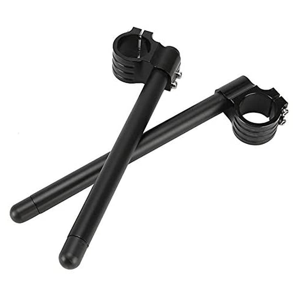 Fork Clip-ons Handle Bars CNC Riser Regular Handlebar for 1969-1982 Suzuki Yamaha (32mm)