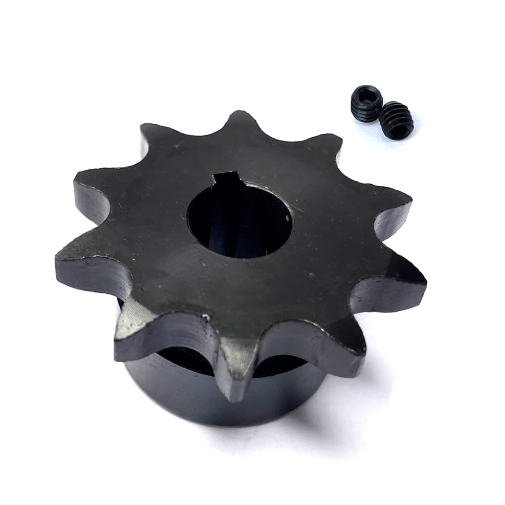 #40 Roller Chain Sprocket B Type 1/2" Bore Rust Prevention Hardened 10 Tooth