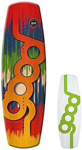 Goodboards Unisex's 4250709897760 Tommyboy Continuous Rocker Wakeboard Length-132 cm, Colorful, One Size