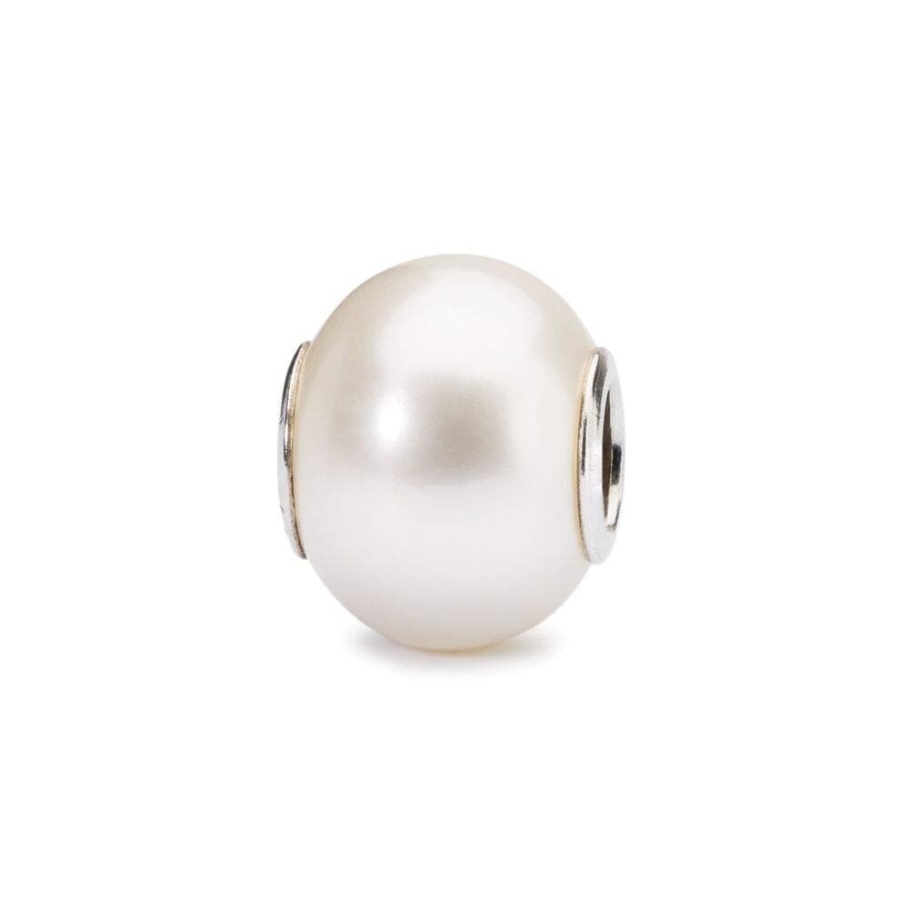 TROLLBEADSWhite Pearl Bead