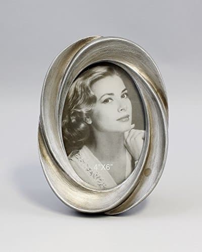 Oval Frame Silver small