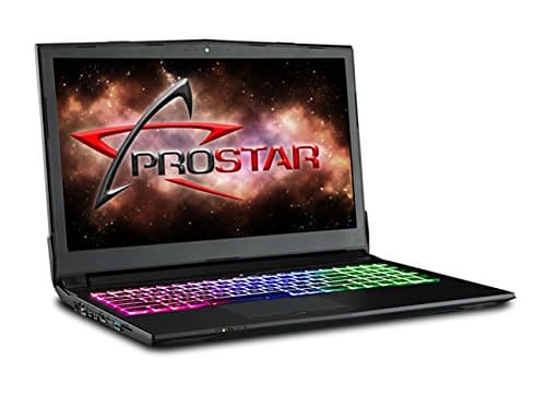 PROSTAR Clevo N850HK1 15.6” Full HD IPS (1920x1080) Matte Display Gaming Laptop, Intel Core i7-7700HQ, 16GB DDR4, GTX 1050Ti, 512GB NVMe SSD, 1TB HDD, Windows 10 Home, 1-Year Warranty