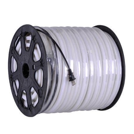 Bright Flexible Blue LED Neon Rope Tube Light 150-foot/ 150’ Ft 110v 3600 Bulbs w/Power Cord Connectors Holiday Home Bar Commercial Decorative Outdoor Lighting