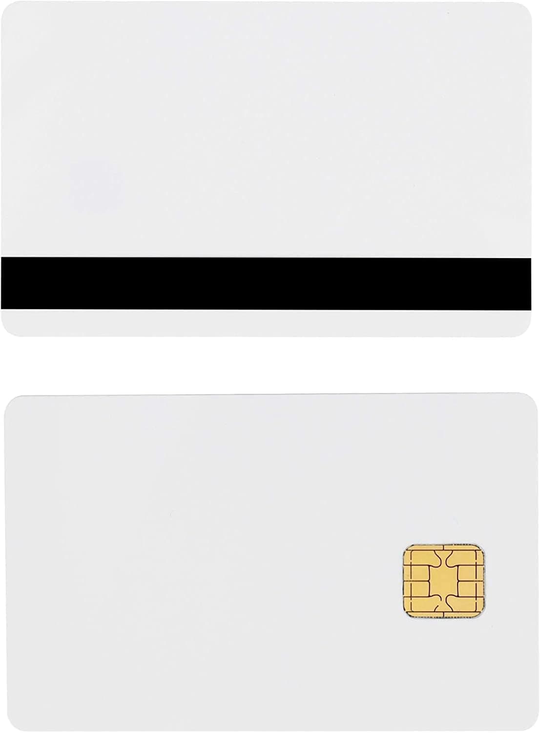 J2a040 Chip Java Jcop Cards，Joylifeboard Unfused JCOP21-80K Java Blank Smart Cards with 2 Track 8.4mm HICO Magnetic Stripe 3 Pack