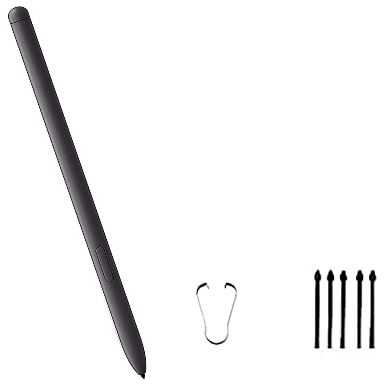 Black Galaxy Tab S6 Lite Pen Replacement for Samsung S Pen Stylus + Free 5 Tips