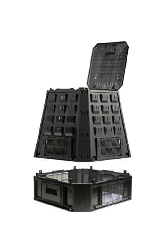 Prosper Plast IKEL630C-S411 IKEL630C Evogreen Composter, 90 x 91 x 107 cm, Black, 90x91x107 cm