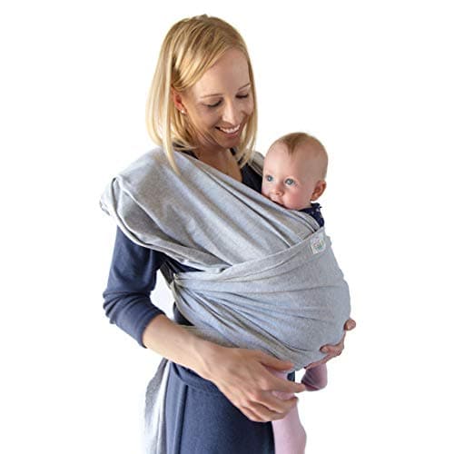 Baby Wrap Carrier Newborn Sling : Extra Soft Wraps and Slings for Safe Easy Wearing and Carrying of Babies, Newborns, Infant and Babywearing. Perfect Carriers for Baby Registry and Nursing