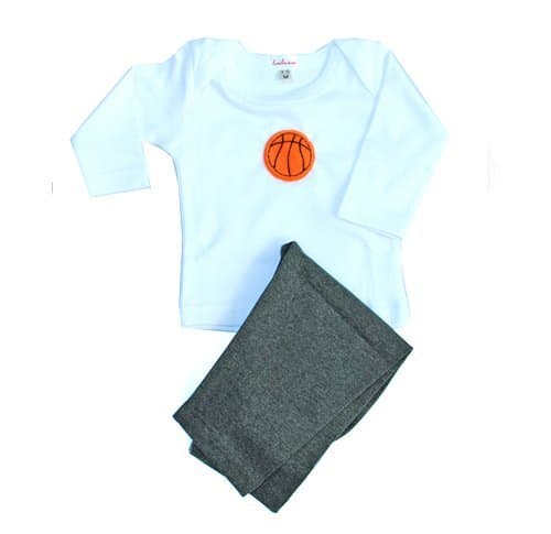 Loralin Design BOK6 Basketball Outfit44; 6-12 Months