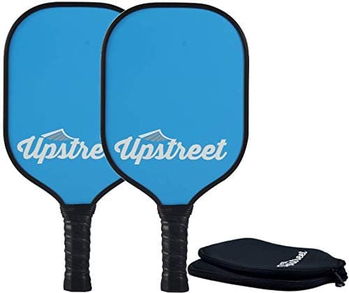 Graphite Pickleball Paddle with Neoprene Pickleball Paddle Cover - Lightweight Polypropylene Honeycomb Composite Core