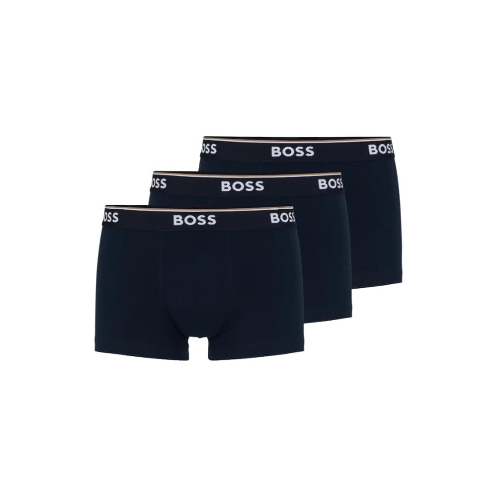 BOSS Men's 3-Pack Cotton Trunk