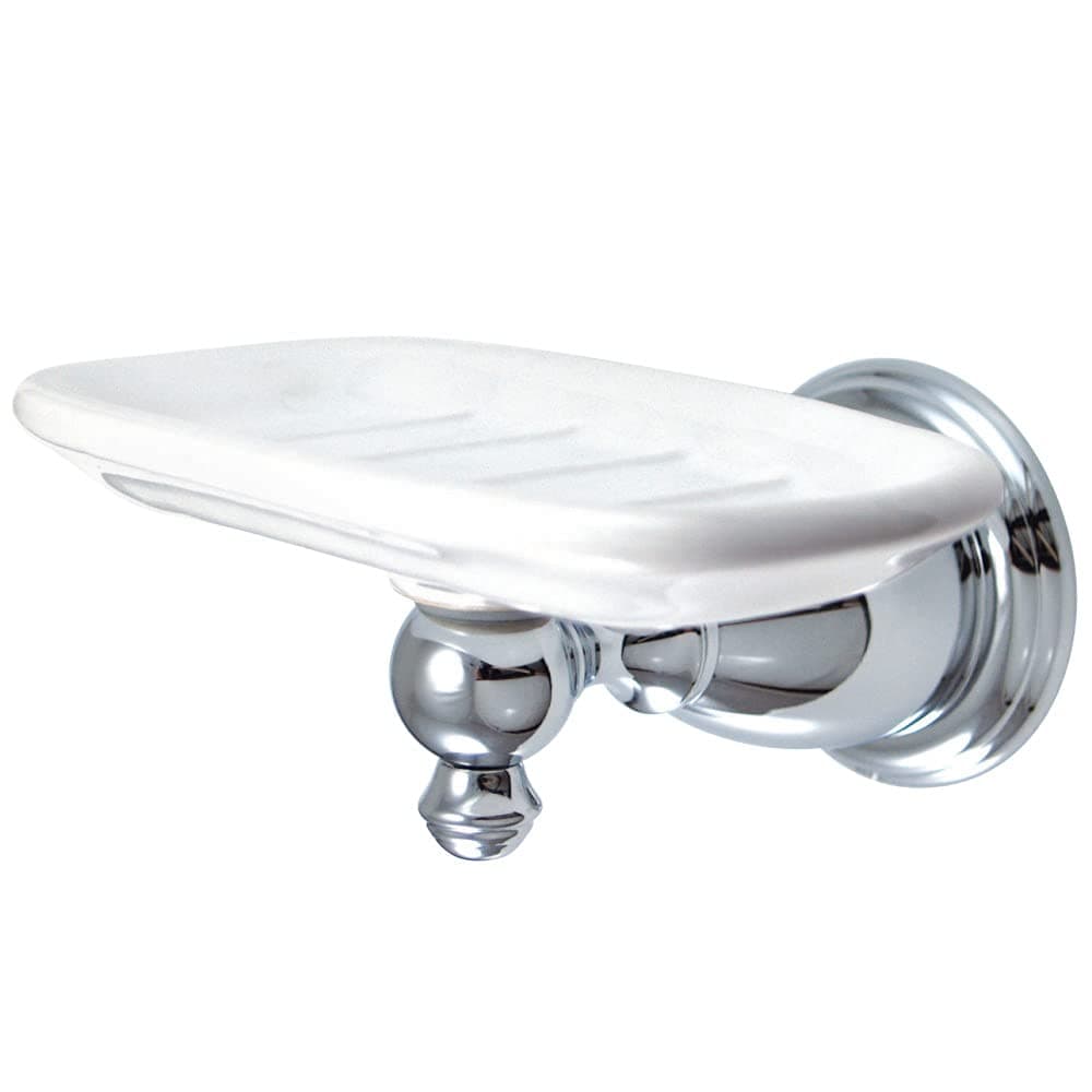 Kingston Brass BA7975C English Vintage Wall-Mount Soap Dish, Polished Chrome