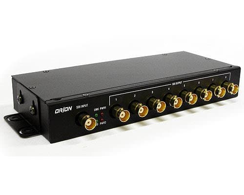 Orion Images Corp CSDRP8HD-SDI 8-Channel Distribution Amplifier with Reclocking (Black)