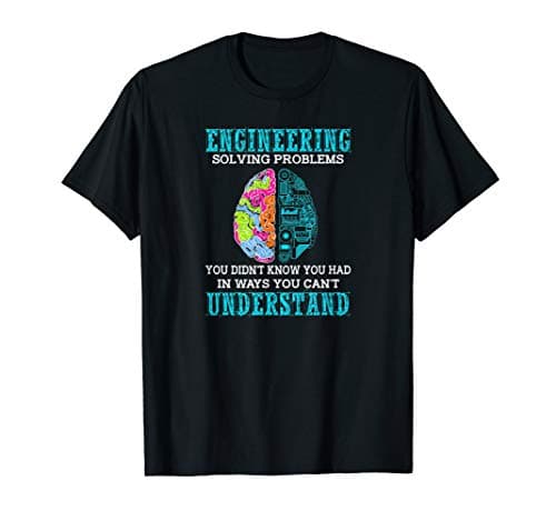 Engineers Republic"Solving Problems" Funny Engineering T-shirt Engineer Gift