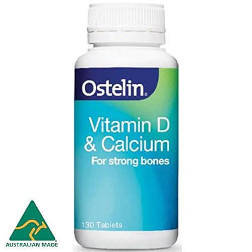 Apple and Tea@Ostelin Vitamin D & Calcium 130 Tablets