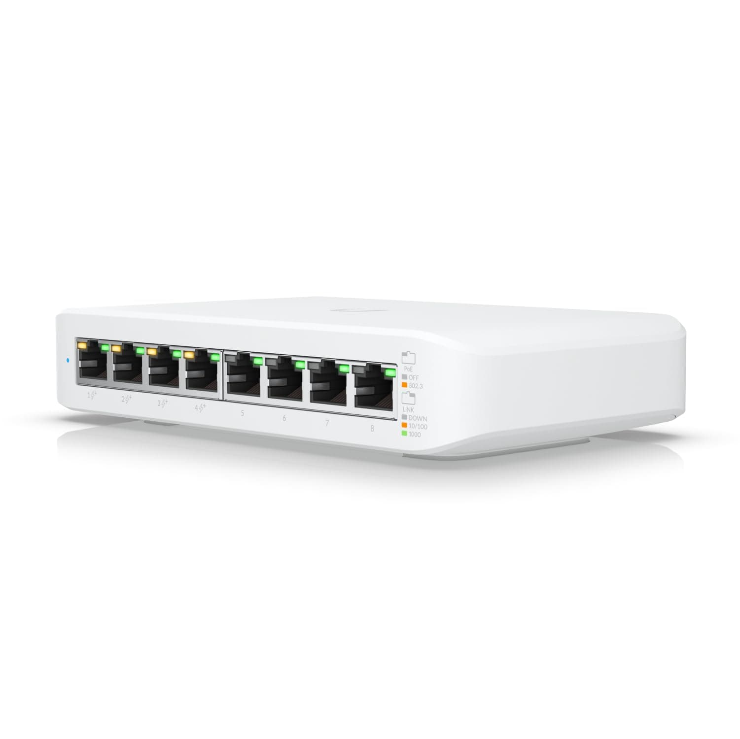 Lite 8-Port Gigabit PoE+ Compliant Managed Switch USW-LITE-8-POE
