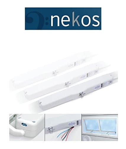 PAIR actuators for vasistas windows, skylights, protrude, domes and dorks for synchronized control Kato Syncro 230V 300N Art. 6030505 WHITE