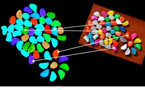 New 10 Pcs New Colorful Glow in The Dark Stones pebbles Rock For FISH TANK AQUARIUM 10x Colorful Glow in The Dark Stones Pebbles Rock FISH TANK AQUARIUM Decorations ,set01