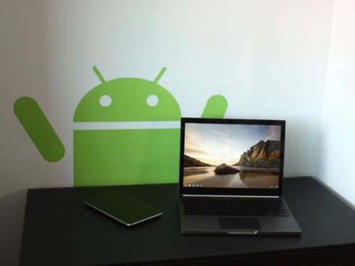 Giant 22" x 14" Drop Down Android Wall Decal by Android Foundry