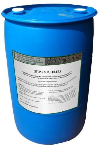 Stone Soap Ultra (30 Gallon) dilutes 2oz/Gallon pH Neutral Cleaner for Marble Granite and Travertine