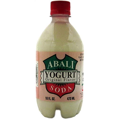 ABALI Yogurt Soda (Doogh) Mint Flavor, 16fl.oz.(pack of 4)