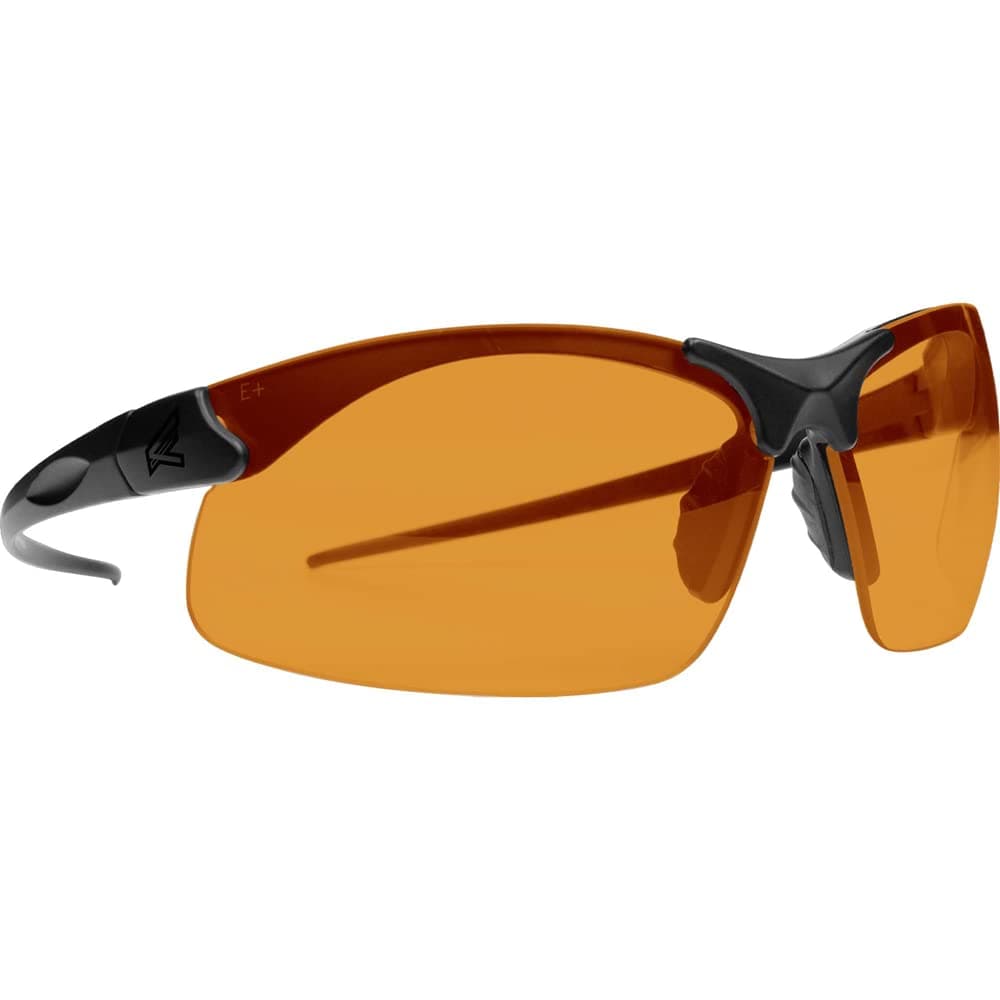 Edge Tactical Eyewear Sse610 Sharp Edge Matte Black with Tiger's Eye Lens
