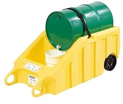 Enpac 5300-YE Secondary Containment Dolly for one 55-Gallon Drum