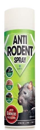 AGRO Rat Mouse Squirrel anti-rodent defense spray Tin protect yourself from rodent damage