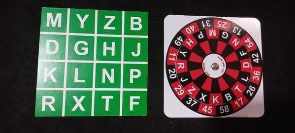 Patil Magic Magician's Alphabet Roulette Magic Trick for Kids/Adults