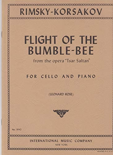 Rimsky-Korsakov Nikolai Flight of the Bumble Bee Cello and Piano by Leonard Rose - International