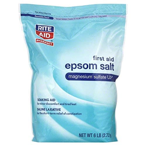Rite Aid Pharmacy Epsom Salt, First Aid, 6 lb (2.72 kg)