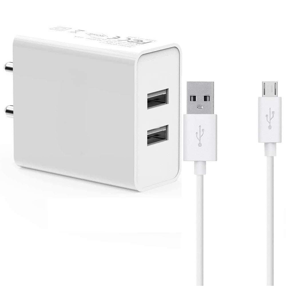 Fast Charger for Sony Ericsson Xperia ray Dual Port Fast Mobile Charger, Power Wall Charger,Hi Speed Travel Charger with 1m Micro USB Charging Data CableN Z5: (3.1 Ampere, White)
