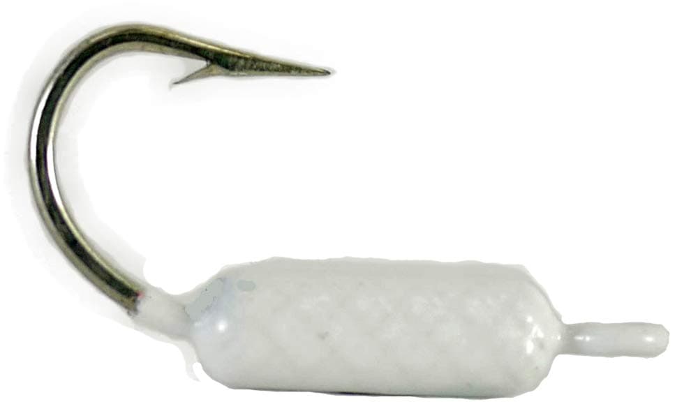 Yellowtail Snapper Jig for Fishing - White - 50ct - 1/8oz - 1/0 Hook