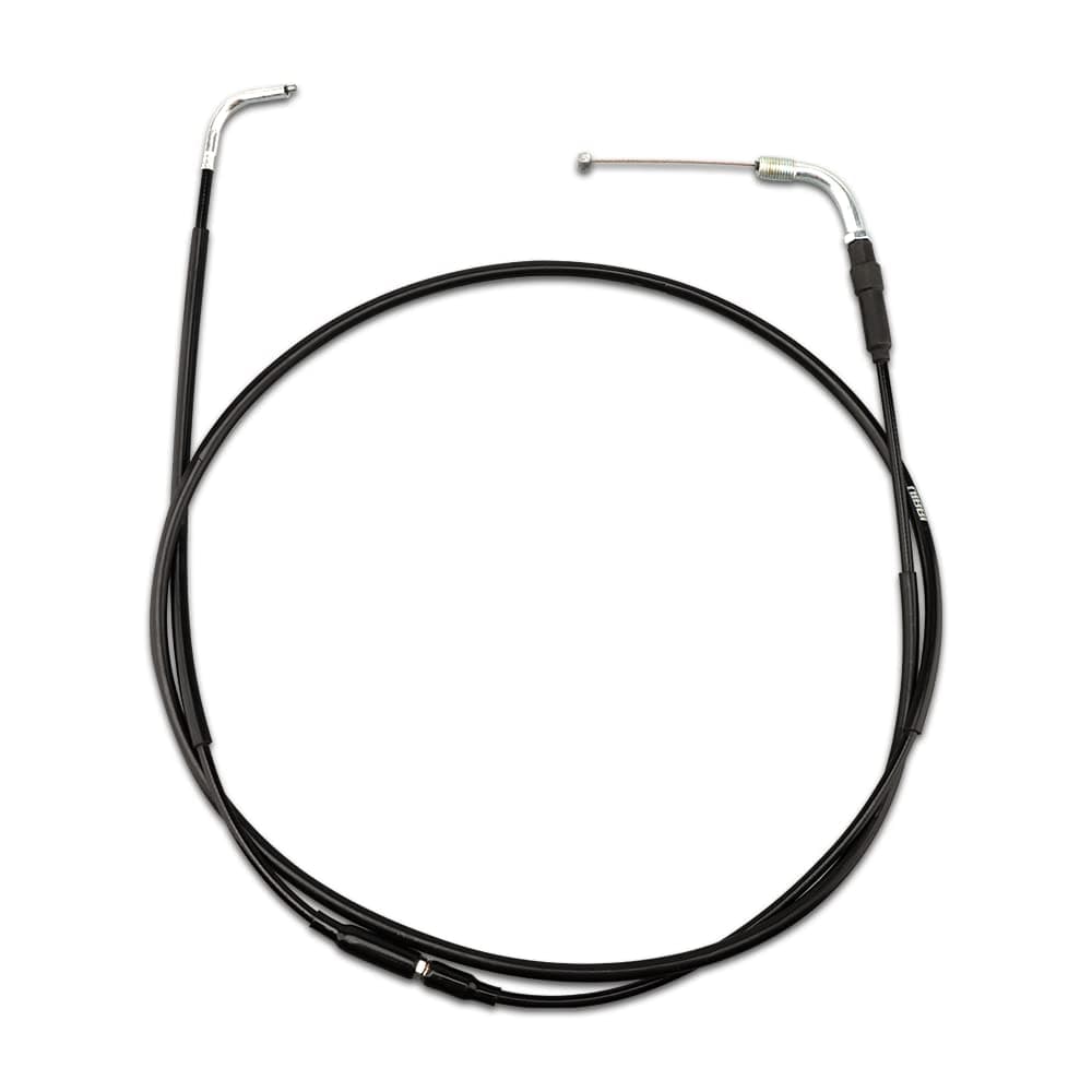High Performance Motorcycle Throttle Cable Adjustable GY6 Scooter Throttle Cable Flat Slide Carburetor Throttle Cable Black 185CM Fit Yamaha TaoTao Kymco SYM GY6 Scooter 125 150 Moped
