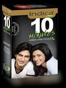 Indica Herbal Hair Colour 10 Minutes (Pack of 3)