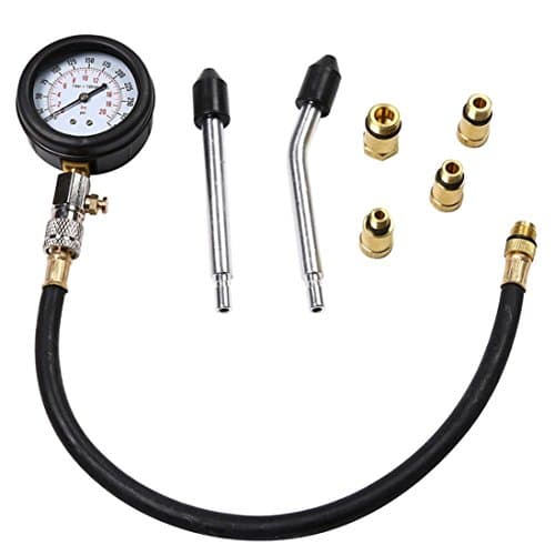 InKach Compression Tester Kit Petrol Gas Engine Cylinder Pressure Gauge Diagnostic Auto Tools