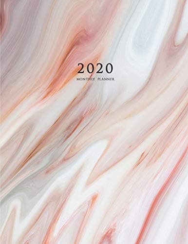 2020 Monthly Planner: 2020 Planner Monthly 8.5 x 11 with Marble Cover (Volume 3)