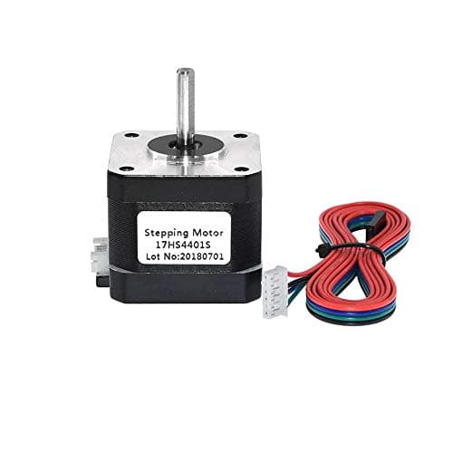17HS4401S 4-Lead Nema17 Stepper Motor 42 Motor Nema 17 Motor 42BYGH 1.5A (17HS4401S) Motor for 3D Printer CNC DIY Project