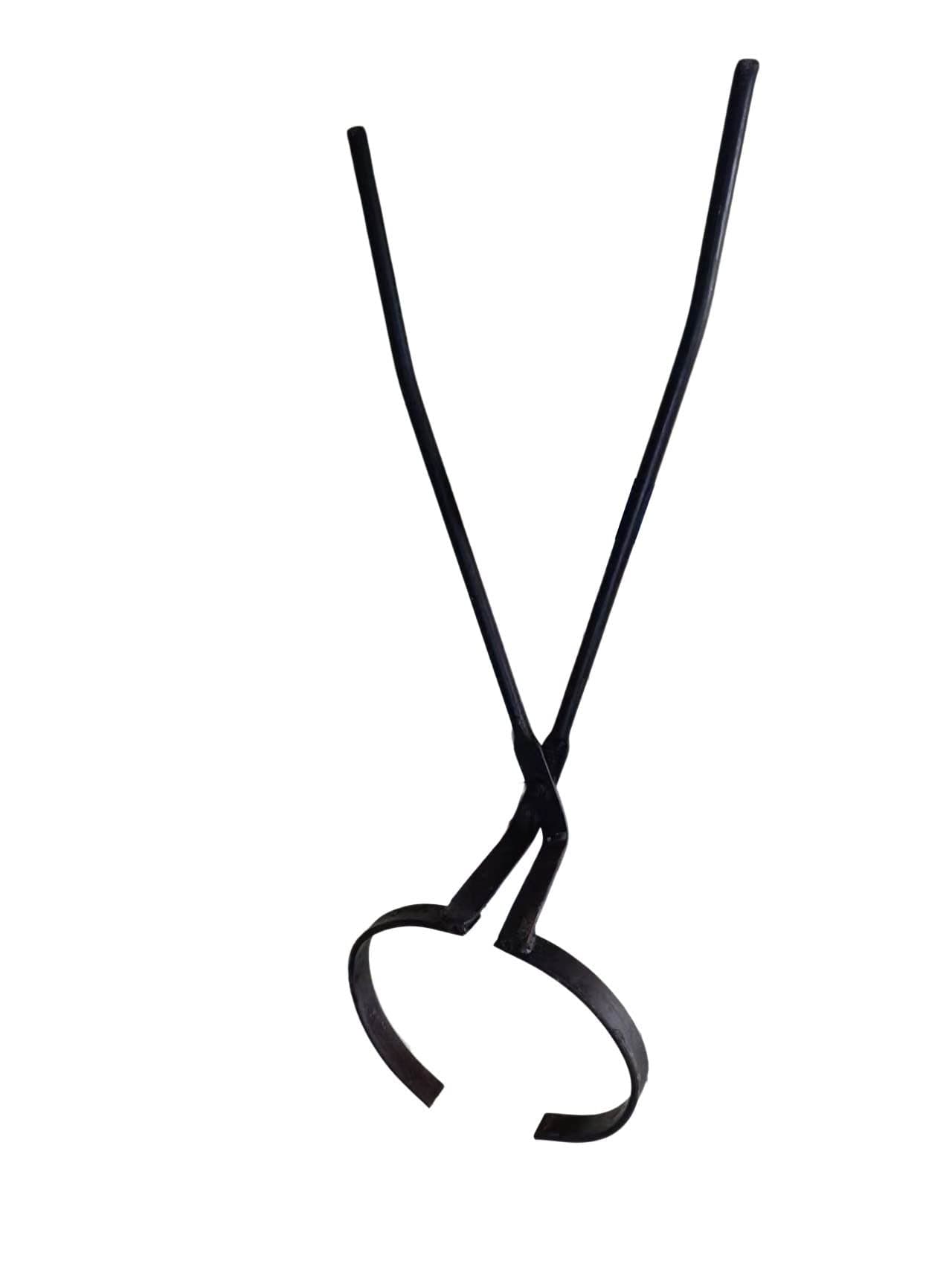 LSMIITTH 12-16KG Crucible Tongs and Lifter - 2 in 1 Metal Casting Foundry Tool Smelting Casting Tools Gas Metal Melting Furnace Tools A