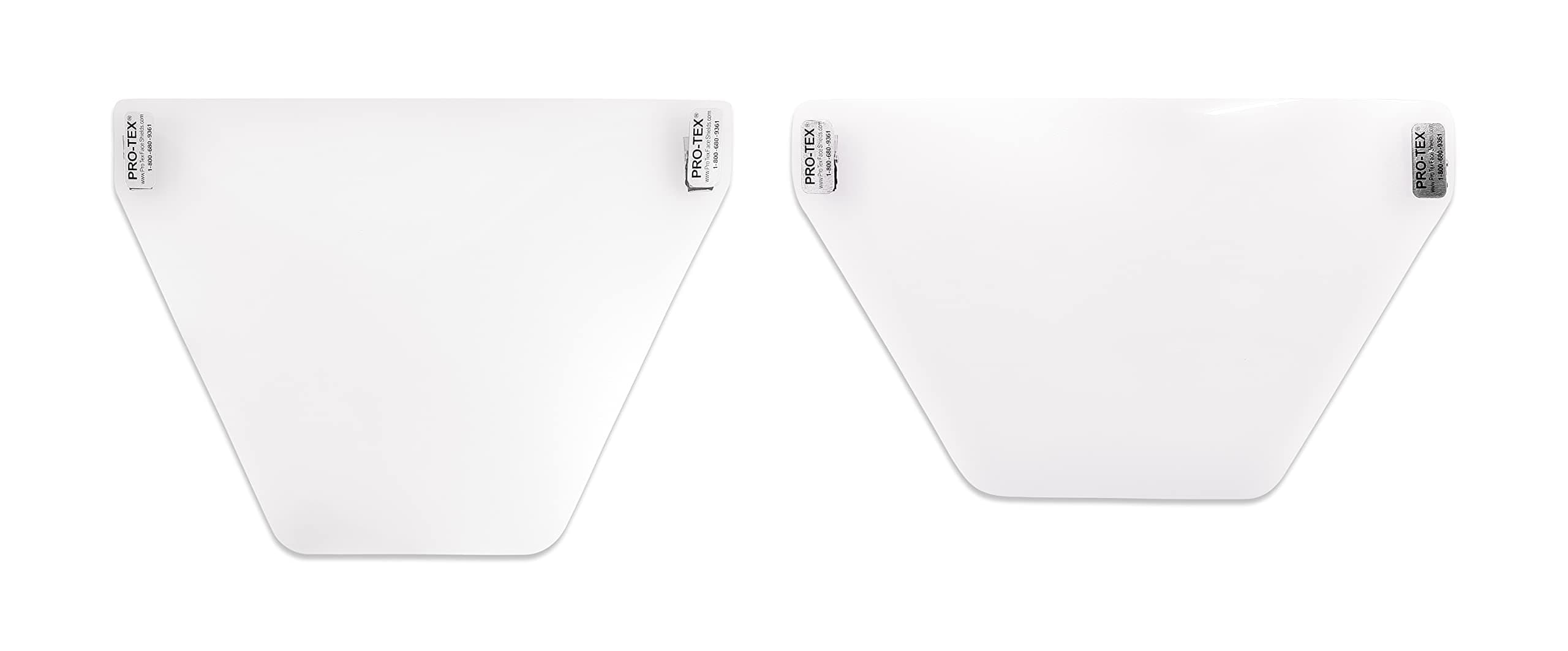 PRO-TEX Face Shields Sample Pack,PRO-TEX Clip-on Face Shields,1 each Size FS6,FS8,Med-LG