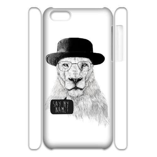 custom iphone 5c 3D case, LION 3D durable case for iphone 5c at Jipic (style 5)