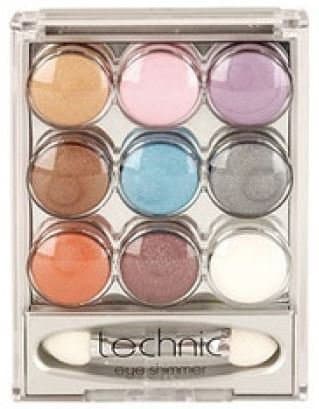 Technic 9 Pot Cream Eye Shimmer Eye Shadow - Set 2
