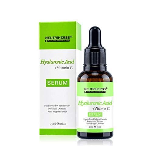 NEUTRIHERBS HYALURONIC ACID SERUM WITH VITAMIN C ANTI-AGING FORMUL APROVE SKIN’S TEXTURE AND ELASTICITY