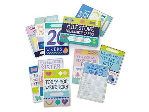 Milestone cards-cartes Memories First Moments of Pregnant woman Pregnancy Cards