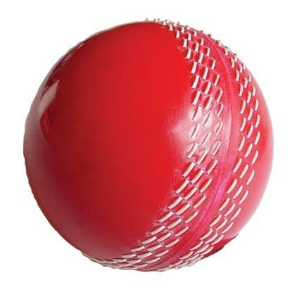 Soft PVC Practice Cricket Ball Red