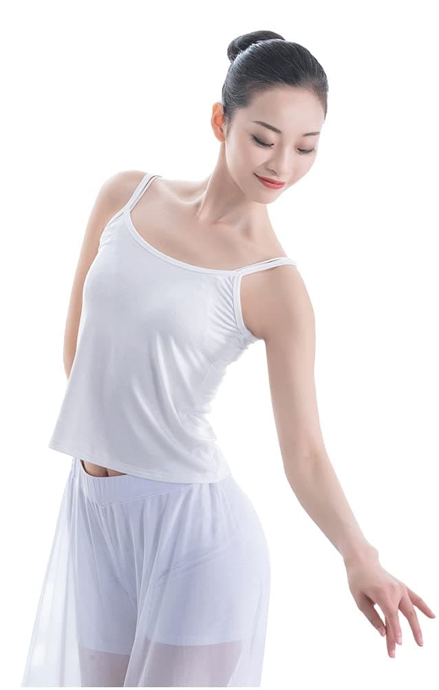 AngcocoWomen's 2-Pack Slim Fit Basic Strap Camisole