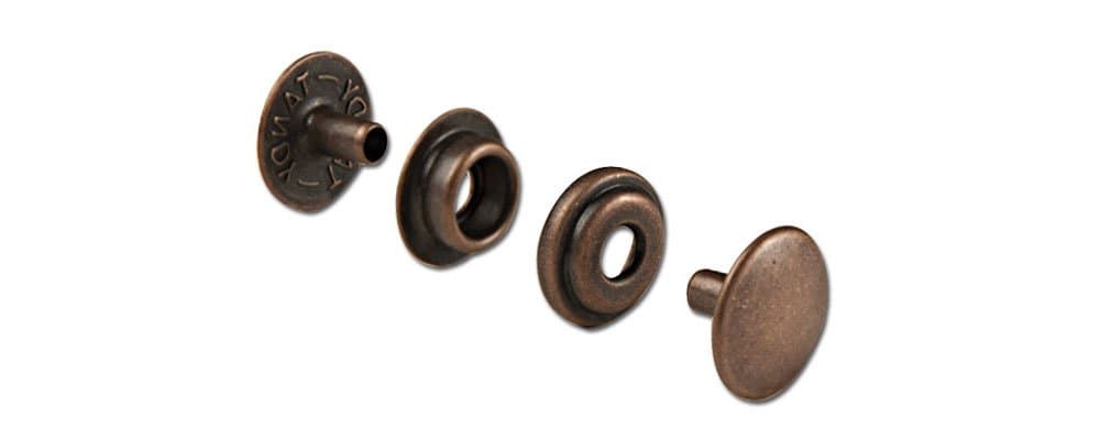 Line 24 Snaps Antique Copper Plate 10/pk 1263-06