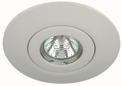 DOWNLIGHT SPOTLIGHT HOLE CONVERTER KIT - BOTH GU10 & 12V FITTINGS INCLUDED WHITE