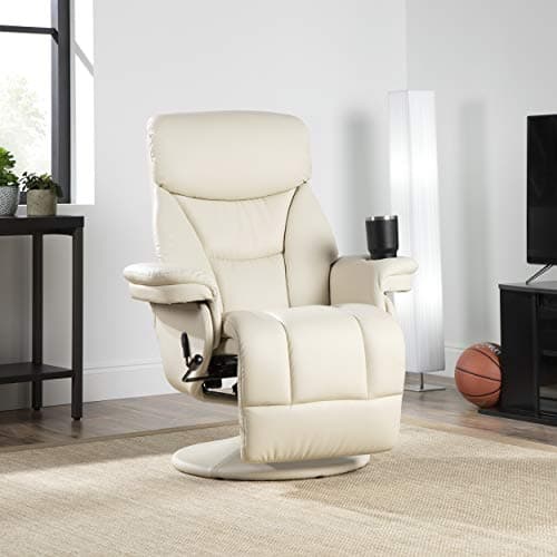 OFM ESS Collection Home Entertainment Recliner, Beige