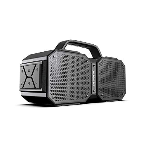 Bluetooth Speakers, Portable Bluetooth Speakers 5.0, 40W Super Power, Rich Woofer, Stereo Loud. Suitable for Family Gatherings and Outdoor Travel. (Black)
